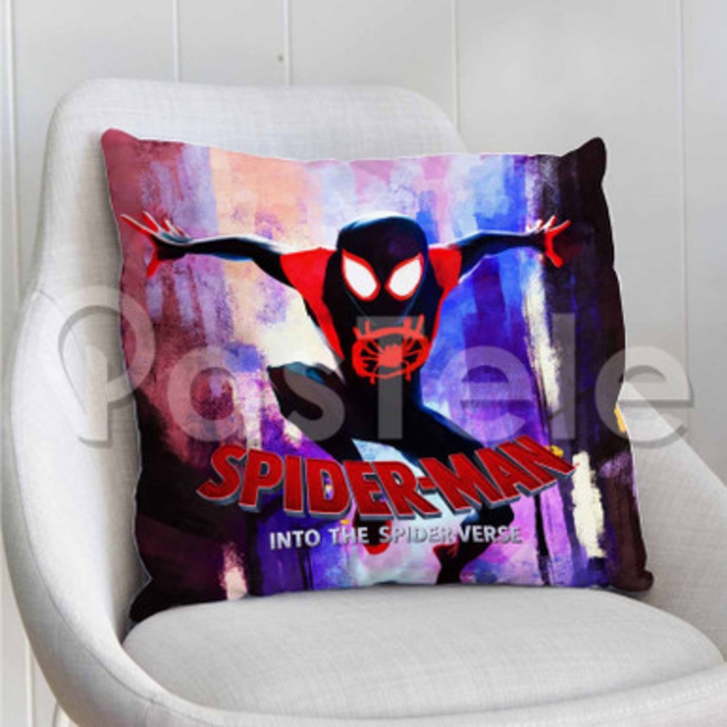 Spider Man Into the Spider Verse Custom Personalized Pillow Decorative Cushion Sofa Cover