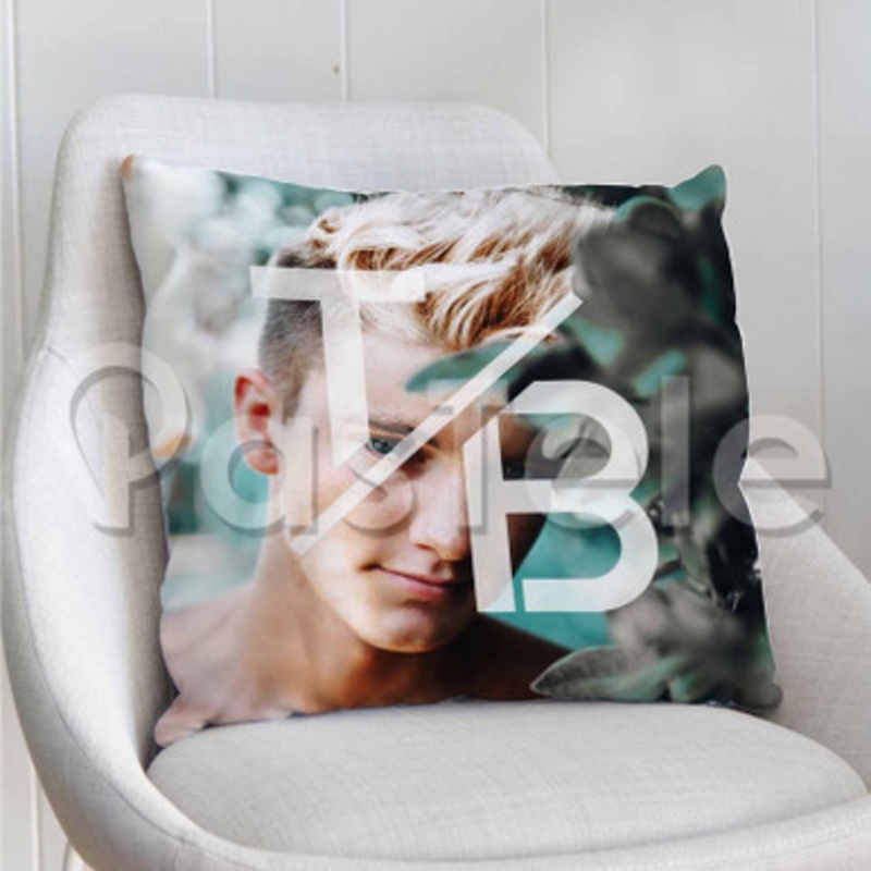 tanner braungardt Custom Personalized Pillow Decorative Cushion Sofa Cover