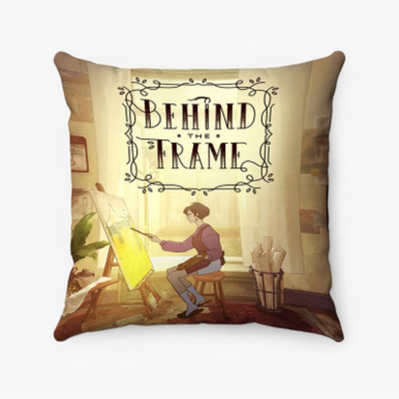 Pastele Behind the Frame The Finest Scene Custom Pillow Case Awesome Personalized Spun Polyester Square Pillow Cover Decorative Cushion Bed Sofa Throw Pillow Home Decor
