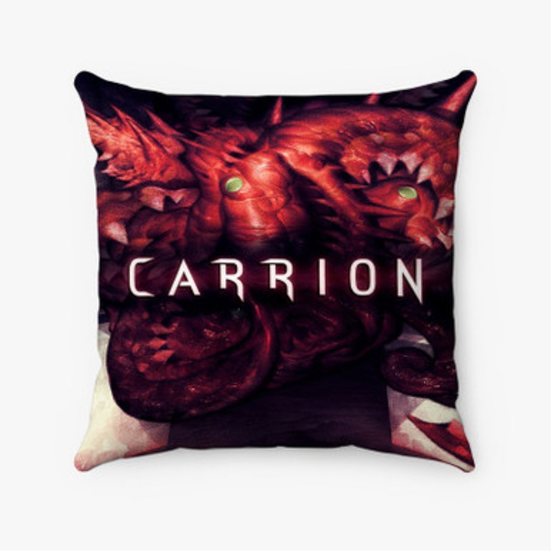 Pastele Carrion Custom Pillow Case Awesome Personalized Spun Polyester Square Pillow Cover Decorative Cushion Bed Sofa Throw Pillow Home Decor