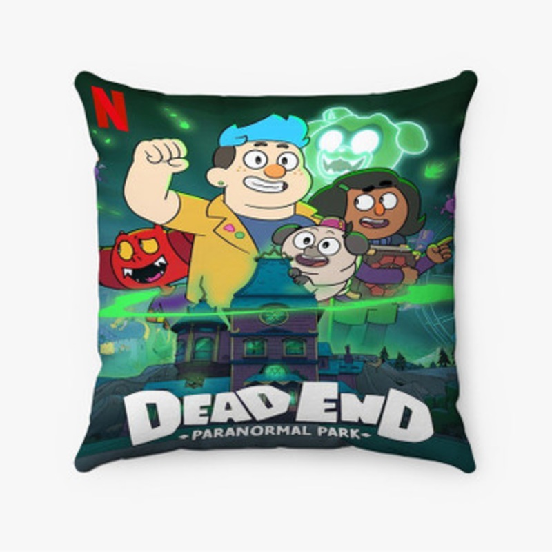 Pastele Dead End Paranormal Park Custom Pillow Case Awesome Personalized Spun Polyester Square Pillow Cover Decorative Cushion Bed Sofa Throw Pillow Home Decor