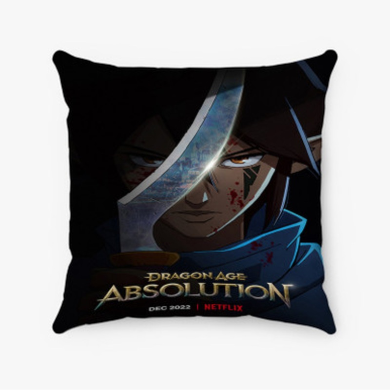Pastele Dragon Age Absolution Custom Pillow Case Awesome Personalized Spun Polyester Square Pillow Cover Decorative Cushion Bed Sofa Throw Pillow Home Decor