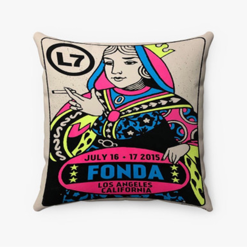 Pastele L7 California Custom Pillow Case Awesome Personalized Spun Polyester Square Pillow Cover Decorative Cushion Bed Sofa Throw Pillow Home Decor
