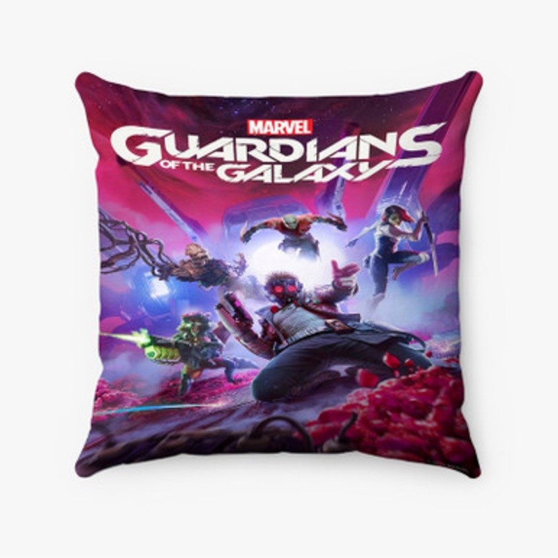 Pastele Marvel s Guardians of the Galaxy Custom Pillow Case Awesome Personalized Spun Polyester Square Pillow Cover Decorative Cushion Bed Sofa Throw Pillow Home Decor