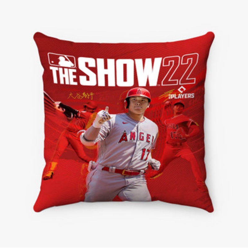Pastele MLB The Show 22 Custom Pillow Case Awesome Personalized Spun Polyester Square Pillow Cover Decorative Cushion Bed Sofa Throw Pillow Home Decor