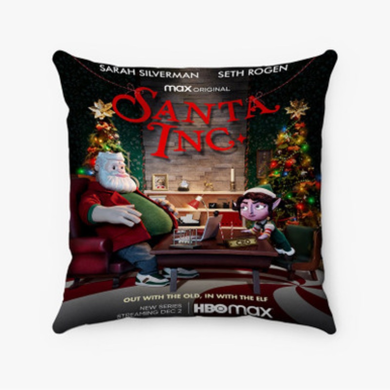 Pastele Santa Inc Custom Pillow Case Awesome Personalized Spun Polyester Square Pillow Cover Decorative Cushion Bed Sofa Throw Pillow Home Decor