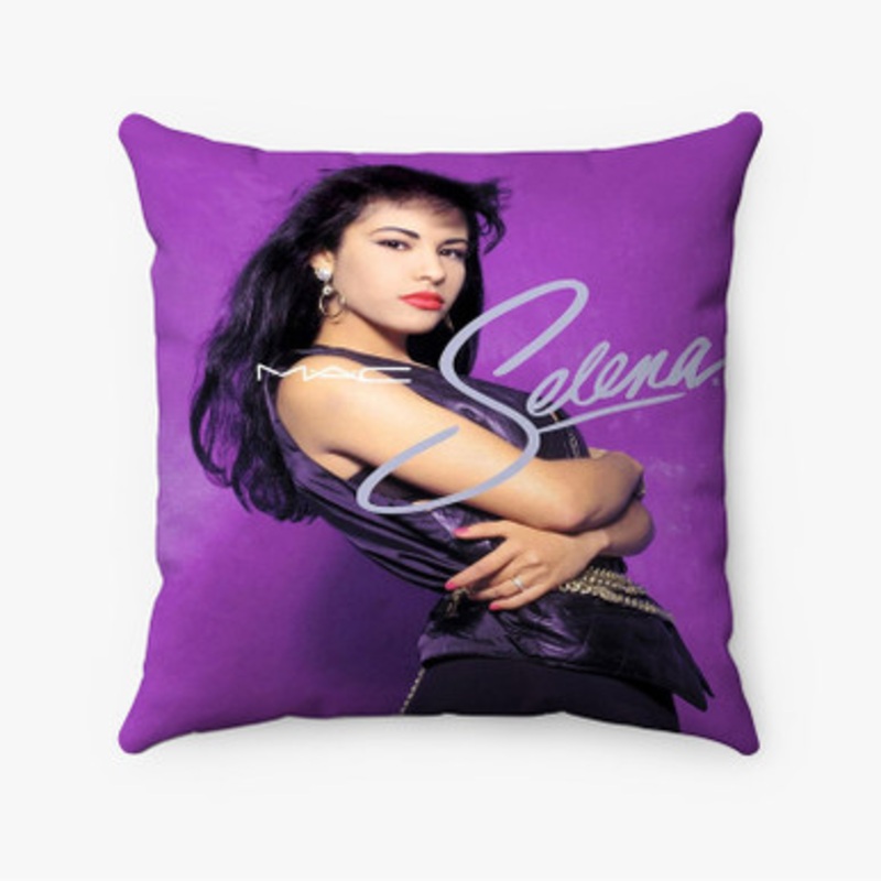 Pastele Selena Quintanilla Custom Pillow Case Awesome Personalized Spun Polyester Square Pillow Cover Decorative Cushion Bed Sofa Throw Pillow Home Decor