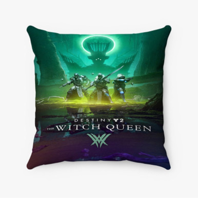 Pastele Destiny 2 The Witch Queen Custom Pillow Case Awesome Personalized Spun Polyester Square Pillow Cover Decorative Cushion Bed Sofa Throw Pillow Home Decor