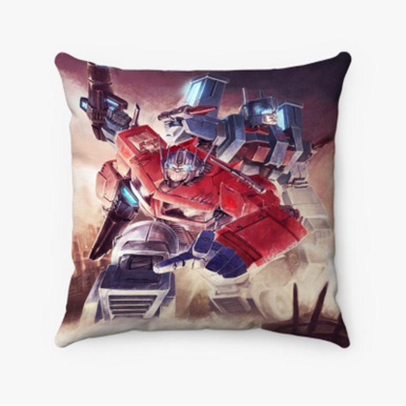 Pastele G1 Transformers Custom Pillow Case Awesome Personalized Spun Polyester Square Pillow Cover Decorative Cushion Bed Sofa Throw Pillow Home Decor
