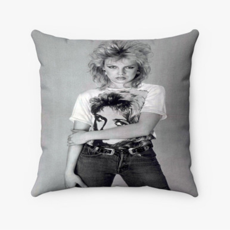 Pastele Kim Wilde Vintage Custom Pillow Case Awesome Personalized Spun Polyester Square Pillow Cover Decorative Cushion Bed Sofa Throw Pillow Home Decor