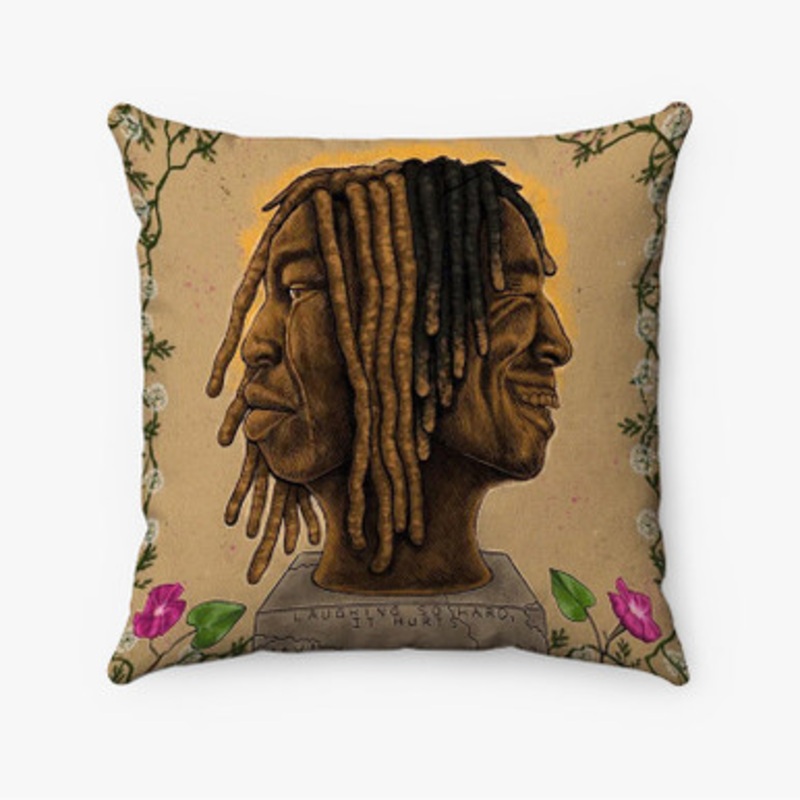 Pastele Mavi Laughing so Hard it Hurts Custom Pillow Case Awesome Personalized Spun Polyester Square Pillow Cover Decorative Cushion Bed Sofa Throw Pillow Home Decor