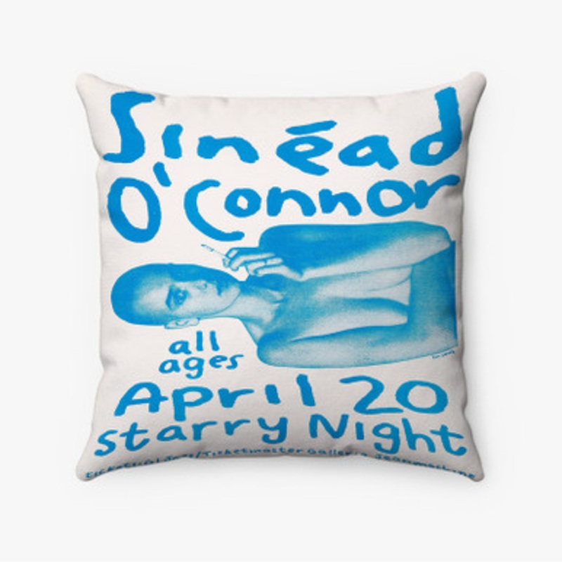 Pastele Sinead O Connor Custom Pillow Case Awesome Personalized Spun Polyester Square Pillow Cover Decorative Cushion Bed Sofa Throw Pillow Home Decor