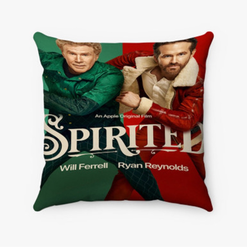 Pastele Spirited Custom Pillow Case Awesome Personalized Spun Polyester Square Pillow Cover Decorative Cushion Bed Sofa Throw Pillow Home Decor