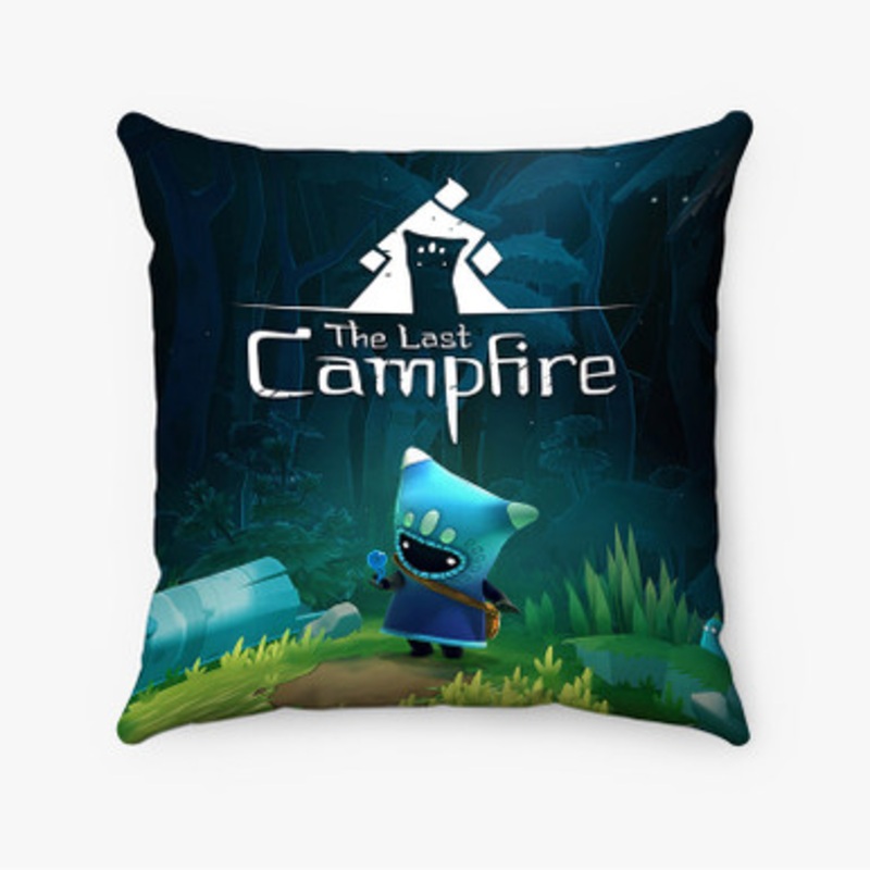 Pastele The Last Campfire Custom Pillow Case Awesome Personalized Spun Polyester Square Pillow Cover Decorative Cushion Bed Sofa Throw Pillow Home Decor
